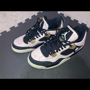 Size 8 - Jordan 4 Retro Silt Red, Splatter 2019